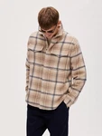 SELECTED HOMME Jacke Pan beige/sand/grau