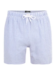 Badeshorts hellblau / wei