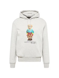 Sweatshirt trkis / braun / graumeliert / rot