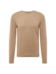 TOM TAILOR Pullover hellbraun