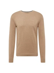 TOM TAILOR Pullover hellbraun