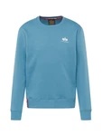 ALPHA INDUSTRIES Sweatshirt hellblau/weiß