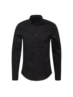 ARMANI EXCHANGE Hemd 'Tessuto' schwarz