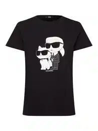Tričko 'Ikonik 2.0' světle béžová / černá / bílá