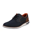 Rieker Schnürschuh Sneaker navy / braun / orange / blau