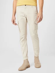 Jack & Jones Cargohose JJIPaul JJFLake (1-tlg) ecru