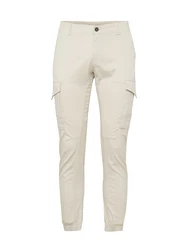 Jack & Jones Cargohose JJIPaul JJFLake (1-tlg) ecru