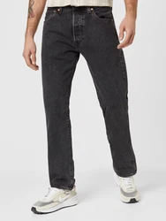 LEVI'S Jeans '501' '502 Taper' black denim