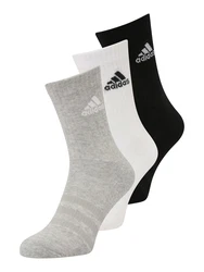 ADIDAS SPORTSWEAR Sportsocken Cushioned Crew C SPW CRW 3P graumeliert/schwarz/wei