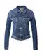 Pepe Jeans Přechodná bunda  modrá džínovina