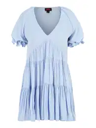 Šaty světlemodrá