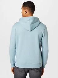 ALPHA INDUSTRIES Sweatjacke hellblau/weiß