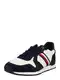 TOMMY HILFIGER Sneaker kitt / navy / rot / weiß