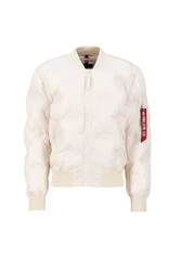 ALPHA INDUSTRIES Jacke 'MA-1' rot/weiß/naturweiß