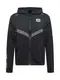 NIKE Sportjacke schwarz / weiß