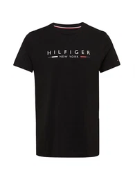 T-Shirt 'New York' rot / schwarz / wei
