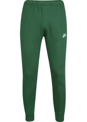 Nike Sportswear Hose 'Club Fleece' dunkelgrn/wei