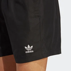 ADIDAS ORIGINALS Sportbadehose Essentials Solid schwarz/wei