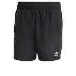 ADIDAS ORIGINALS Sportbadehose Essentials Solid schwarz/wei