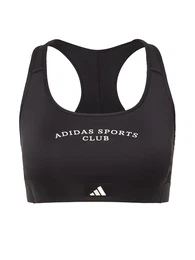 ADIDAS PERFORMANCE Sportovní podprsenka 'Sports Club' černá / bílá