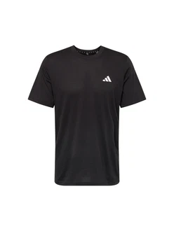 ADIDAS PERFORMANCE Shirt 'Train Essentials Comfort' schwarz/weiß ADIDAS PERFORMANCE Shirt 'Train Essentials Comfort' schwarz/weiß