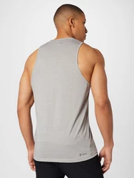 ADIDAS PERFORMANCE Sporttop 'Train Essentials Feelready' graumeliert/schwarz