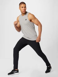 ADIDAS PERFORMANCE Sporttop 'Train Essentials Feelready' graumeliert/schwarz