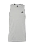 ADIDAS PERFORMANCE Sporttop 'Train Essentials Feelready' graumeliert/schwarz