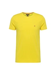 T-Shirt navy / zitrone / rot / weiß