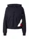 TOMMY HILFIGER Majica  nočno modra / rdeča / bela