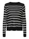 VERO MODA Pulover 'Nova'  crna / bijela