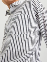 Jack & Jones Hemd Bill schwarz/weiß