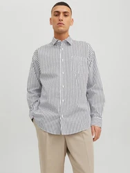 Jack & Jones Hemd Bill schwarz/weiß