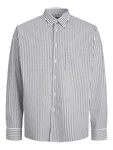 Jack & Jones Hemd Bill schwarz/weiß