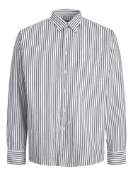 Jack & Jones Hemd Bill schwarz/weiß