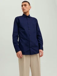 Jack & Jones Langarmhemd JPRBLAParker navy
