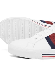 JACK & JONES Sneaker GORGON navy / rot / wei