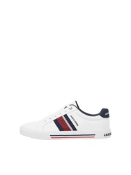 JACK & JONES Sneaker GORGON navy / rot / wei