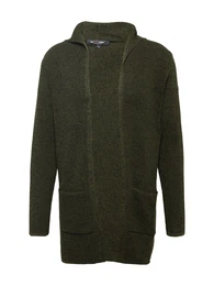 Strickjacke 'RIVER' oliv