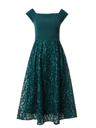 Šaty tmavě zelená