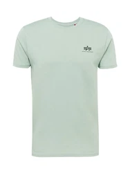 ALPHA INDUSTRIES T-Shirt pastellgrn/dunkelgrn