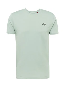 ALPHA INDUSTRIES T-Shirt pastellgrn/dunkelgrn