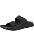 Schwarze Ledersandalen image