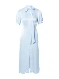 Košilové šaty světlemodrá