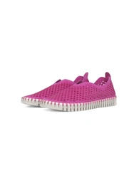 Slip on boty 'Tulip3275' magenta / bílá