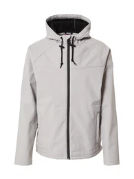 Jacke 'Isleby' grau / schwarz