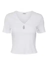 Tričko 'NMMaya' bílá