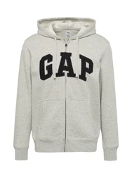 GAP Sweatjacke graumeliert