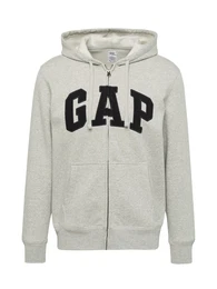 Sweatjacke graumeliert