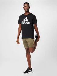 ADIDAS SPORTSWEAR T-Shirt Essentials schwarz/wei